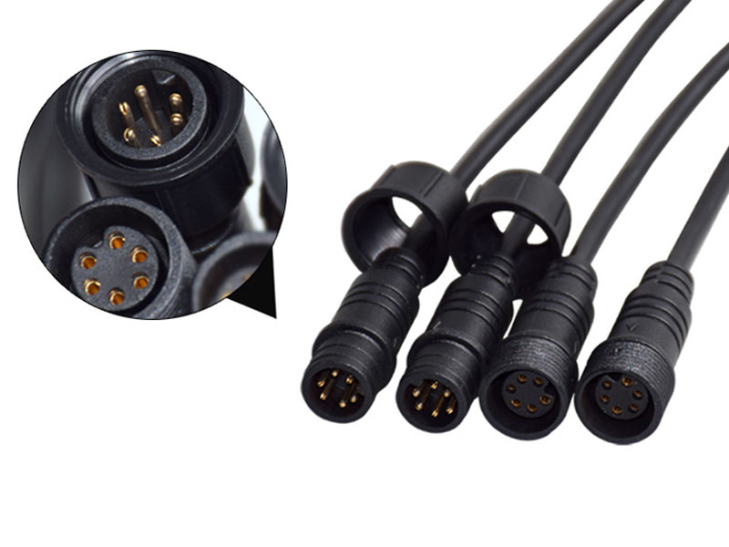 circular waterproof extension cable